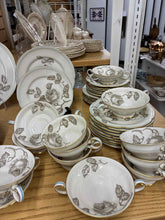 Load image into Gallery viewer, Castleton Gold Trim Floral Dinnerware set