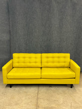 Load image into Gallery viewer, Mid-Century Style Modern Yellow Sofa