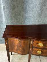 Load image into Gallery viewer, Stickley Federal Mahogany Sideboard with Bellflower Inlay