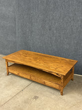 Load image into Gallery viewer, Chiltons Red Oak Coffee Table With Drawers
