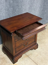 Load image into Gallery viewer, Vaughan Furniture Traditional Cherry Nightstand with Pull-Out Tray