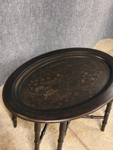 Load image into Gallery viewer, Ethan Allen Chinoiserie Style Oval Coffee Table