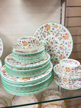 Load image into Gallery viewer, Minton Green Trim Dinnerware set