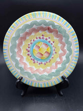 Load image into Gallery viewer, Mackenzie-Childs Ceramic Multi-Color 1 Piece Plates