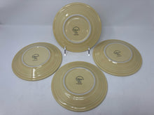 Load image into Gallery viewer, Fiesta Ceramic Pale Yellow 4 Piece Plates