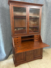 Load image into Gallery viewer, Pottery Barn Graham Secretary Desk With Hutch Top
