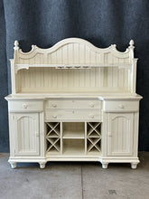 Load image into Gallery viewer, Stanley Furniture White Wine Bar Buffet with Hutch