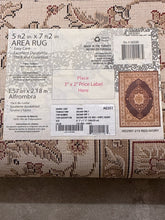Load image into Gallery viewer, Traditional Persian-Style Red &amp; Ivory Area Rug