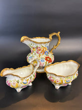 Load image into Gallery viewer, Hammersley Gold Trim Floral Tea/Coffee Set