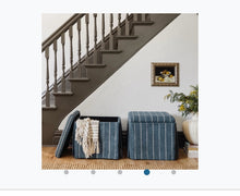 Load image into Gallery viewer, *NEW* The Inside Skirted Storage Ottoman