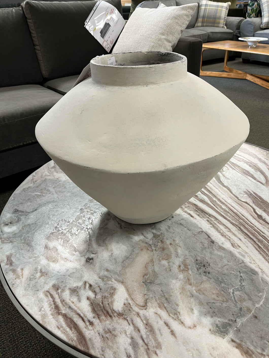 *NEW* Havenly Raja Large Decorative Vessel Beige