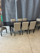 Load image into Gallery viewer, Arhaus Dining Table with 8 Crate &amp; Barrel Chairs