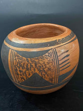 Load image into Gallery viewer, Orange Pottery Southwestern Vase