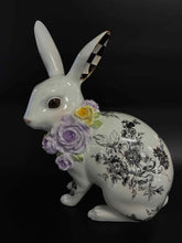 Load image into Gallery viewer, Mackenzie-Childs Ceramic Floral Figurine