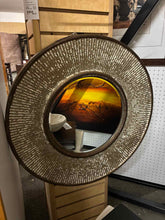 Load image into Gallery viewer, Metal Rustic Brown Mirror
