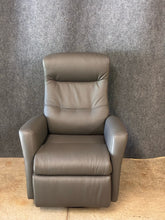 Load image into Gallery viewer, IMG Comfort Gray Leather Power Recliner