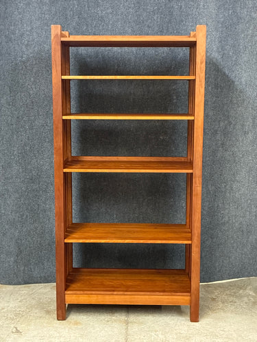 Mission Style Solid Cherry Bookcase
