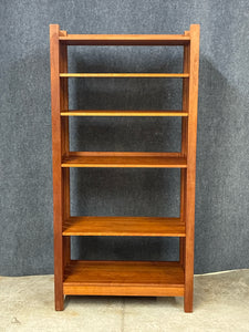 Mission Style Solid Cherry Bookcase