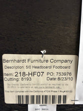 Load image into Gallery viewer, Bernhardt Contemporary Queen Bed Frame