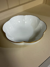 Load image into Gallery viewer, Limoges Gold Trim 12 Piece White Bowls