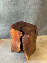 Load image into Gallery viewer, Solid Root Wood Live Edge Side Table