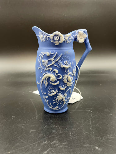 Wedgwood Jasperware Porcelain Blue 1 Piece Floral Creamer and/or Sugar