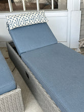 Load image into Gallery viewer, Resin Wicker Outdoor Reclining Sun Lounger
