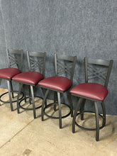 Load image into Gallery viewer, Set of 4 Holland Bar Stool Co. Swivel Counter Height Stools