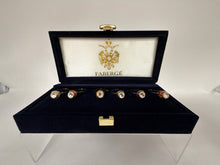 Load image into Gallery viewer, Multi-Color Enamel 7 Piece Wine accessories/storage