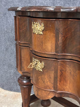 Load image into Gallery viewer, 18th Century Dutch Walnut Bombe Chest-on-Stand