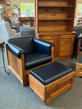Load image into Gallery viewer, This End Up Chair + Ottoman