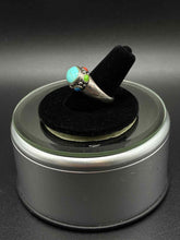 Load image into Gallery viewer, Sterling Silver Turquoise Ring