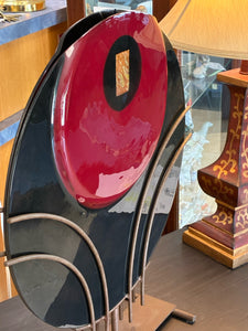 Mark Hines Art Glass Vase