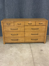Load image into Gallery viewer, Light Wood 10 Drawer Dresser