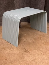 Load image into Gallery viewer, Vintage Blue Ribbon Side Table/Stool