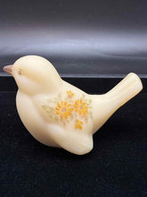Load image into Gallery viewer, Fenton Glass Vintage Floral Cream 1 Piece Figurine