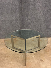 Load image into Gallery viewer, Modern Round Glass Coffee Table