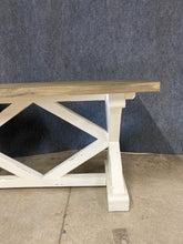 Load image into Gallery viewer, Custom Distressed Dining Table With Bench