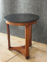Load image into Gallery viewer, Black Marble Top Side Table