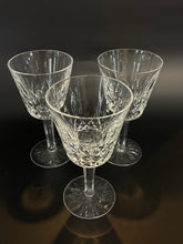 Load image into Gallery viewer, 3 Piece Waterford Lismore Crystal Glasses