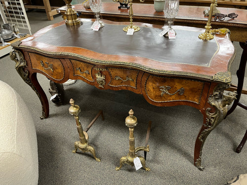 Louis XV Style Leather Top Desk