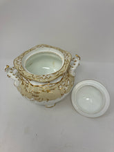 Load image into Gallery viewer, Coalport Bone China Gold Trim White 10 Piece Leaf Tea/Coffee Set