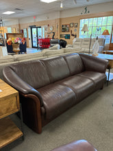 Load image into Gallery viewer, Ekornes "Manhattan" Leather Sofa