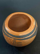 Load image into Gallery viewer, Orange Pottery Southwestern Vase