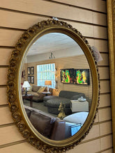 Load image into Gallery viewer, Wood Gold Mirror