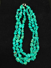 Load image into Gallery viewer, 1 Piece Beaded Turquoise Necklace
