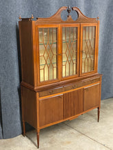 Load image into Gallery viewer, La Permanente Mobili Cantù Italian Mahogany Display Cabinet