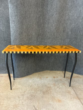 Load image into Gallery viewer, Artisan Painted Sofa Table