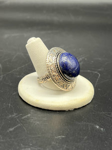 Silpada Sterling Silver Peruvian Lapis Ring