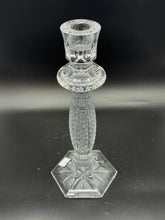 Load image into Gallery viewer, 2 Piece Waterford Crystal Clear Candle/Candleholder
